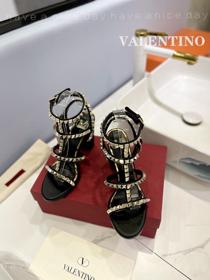 Valentino Rockstud Ankle Strap Pumps Size 35-41 5-Color