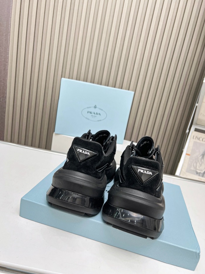 Prada 2024 New Systeme brushed leather dad Sneaker Size 36-45