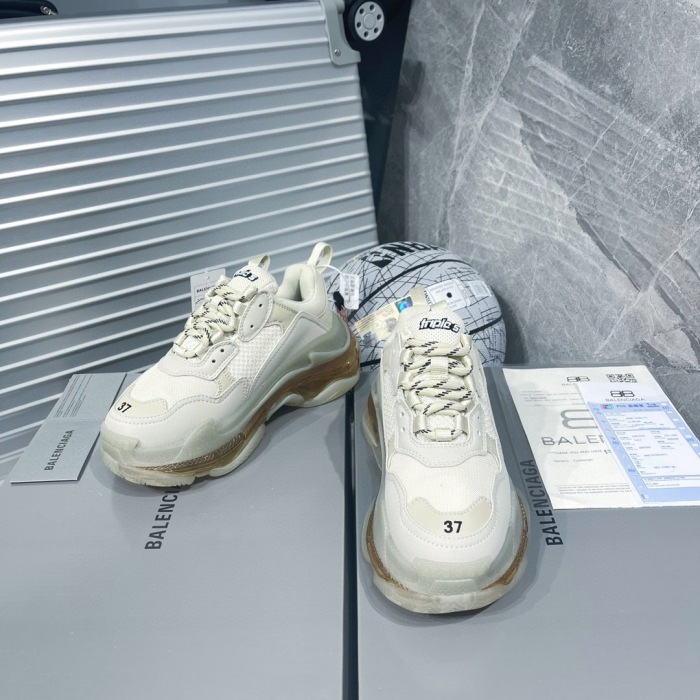 Balenciaga Triple S Clear Sole Sneaker Size 35-46  8-Color
