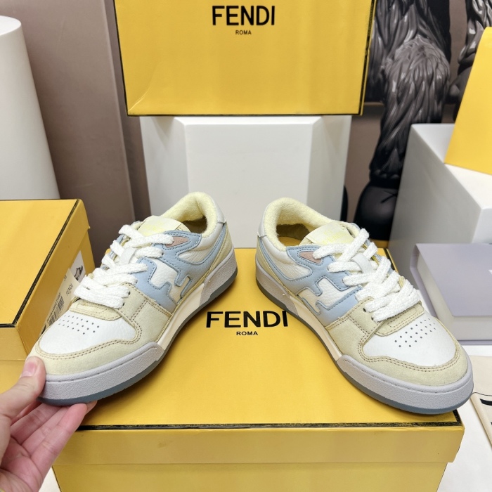 Fendi Match Low Top Sneaker Size 35-45  4-Color