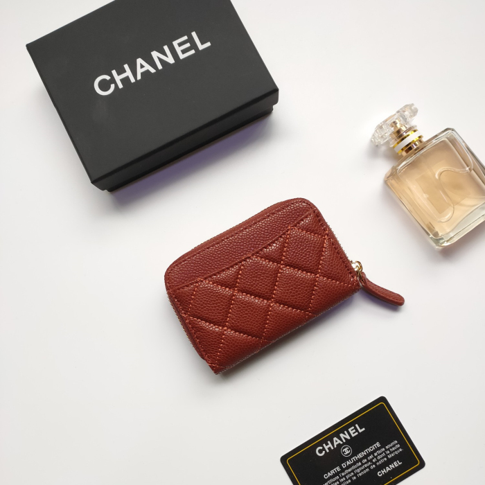 Chanel Card Holder Size 10*9cm 6-Color