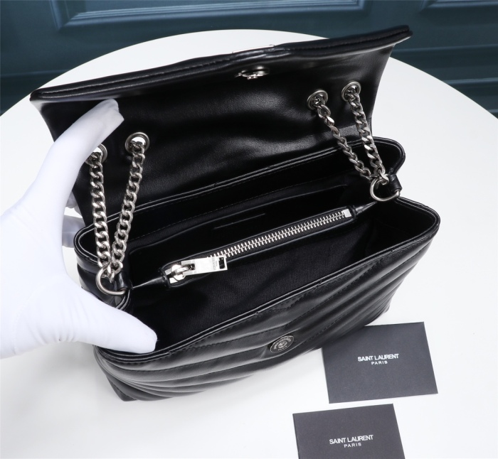 YSL Lou Lou Puffer Women Shoulder Bags 2-Size