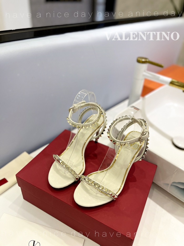 Valentino Rockstud Goatskin Pumps Size 35-41 4-Color