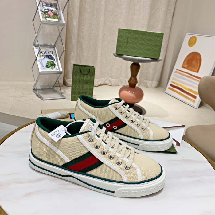 Men's GG Gucci Tennis 1977 sneaker Size 35-46 4-Color