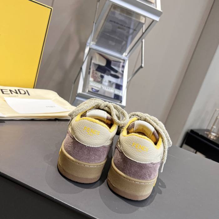 Fendi Match Low Top Sneaker Size 35-45  4-Color