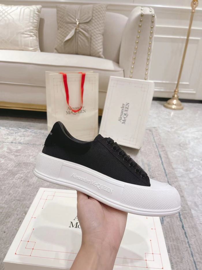 Alexander McQueen Deck Plimsoll Sneaker Size 35-45  2-Color