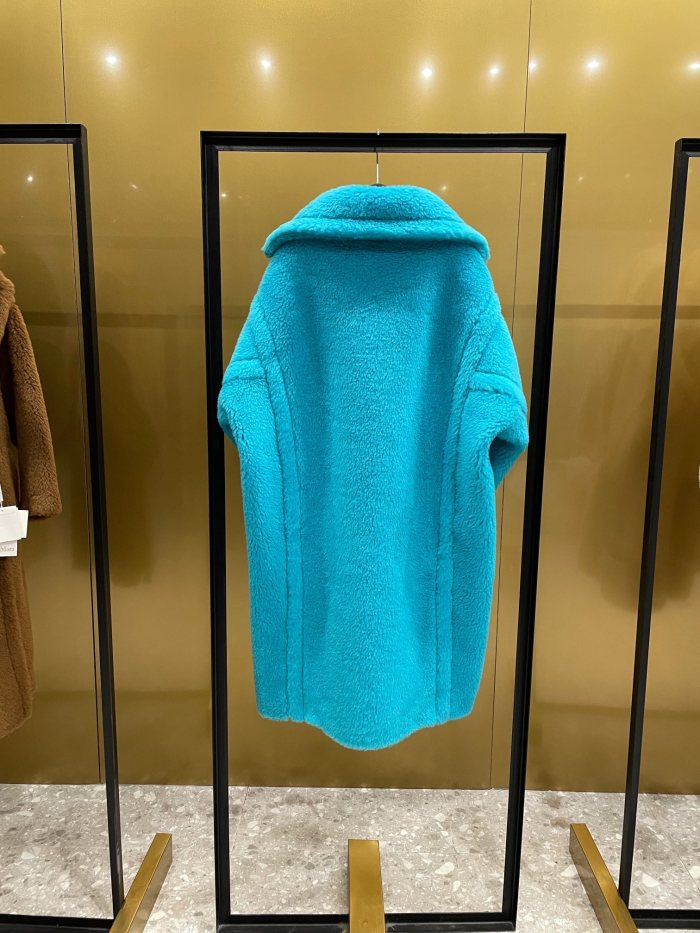 Max Mara Teddy fur long coat Size XS-M