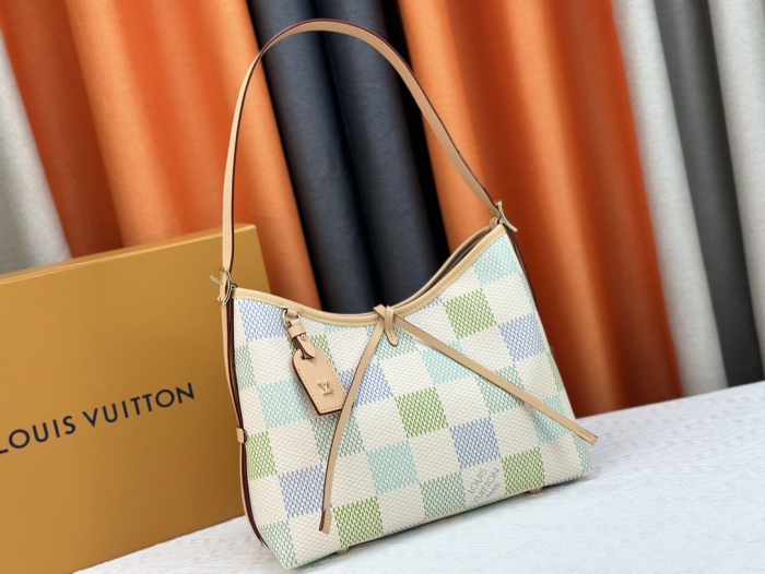 Louis Vuitton Monogram CarryAll Shoulder Bags Size 29*24*12cm
