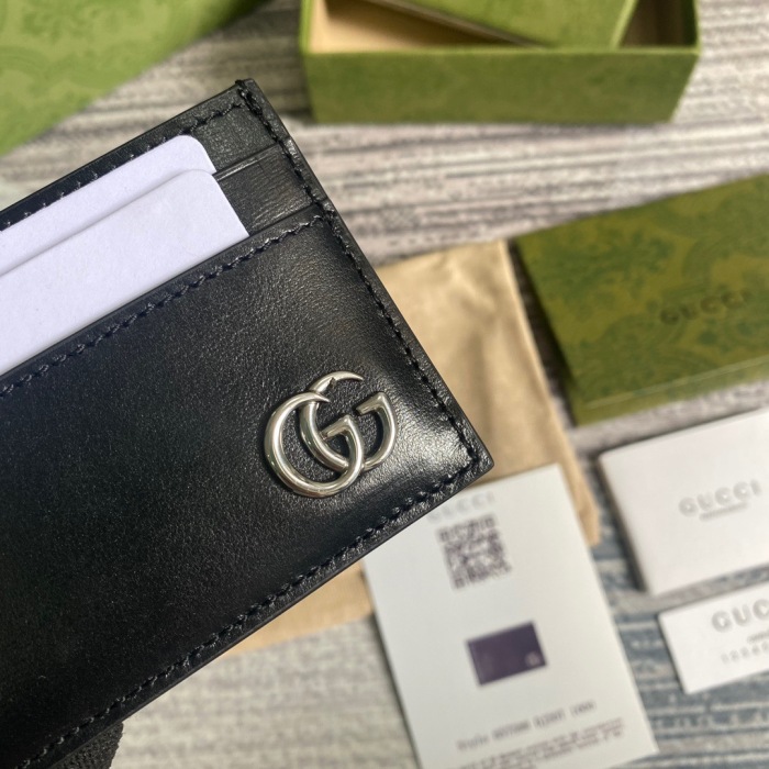 Gucci GG Marmont card case Size 11*7cm Style: 657588