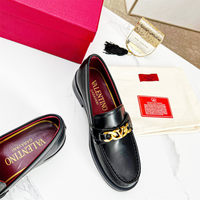 Valentino Volgo Chain Loafer Size 36-45   4-Color