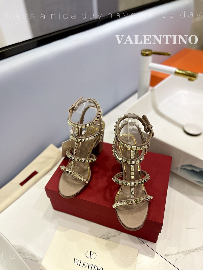 Valentino Rockstud Ankle Strap Pumps Size 35-41 5-Color