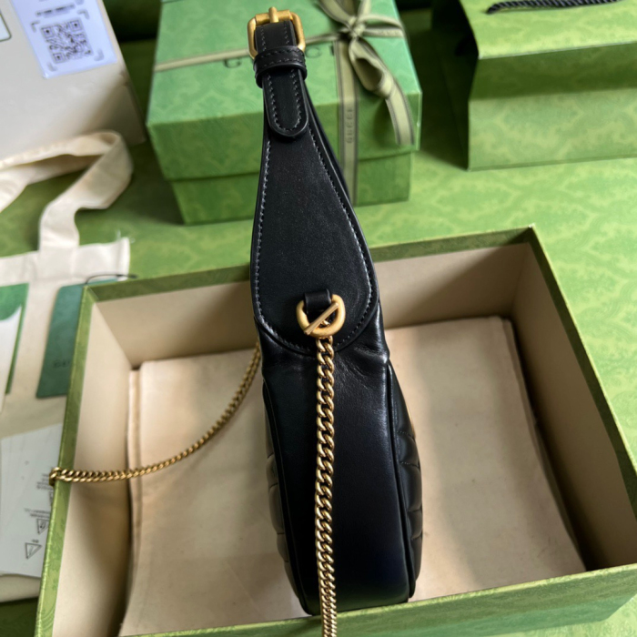 Gucci GG Marmont Half-moon-shaped Bags for Women Size 21*11*5cm