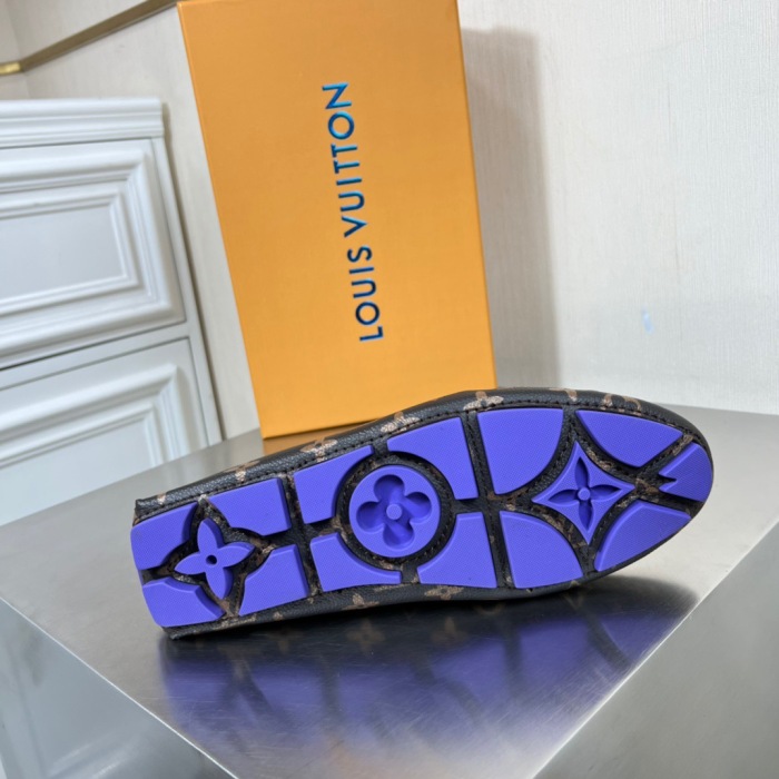 Louis Vuitton LV Driver Moccasin Loafers Size 39-45 3-Color