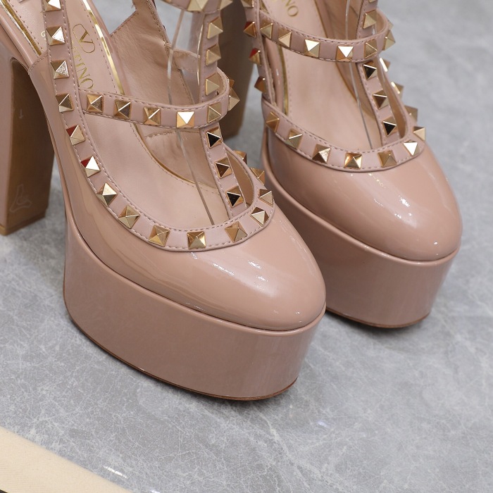 Valentino Rockstud Platform Pumps Size 35-41 6-Color