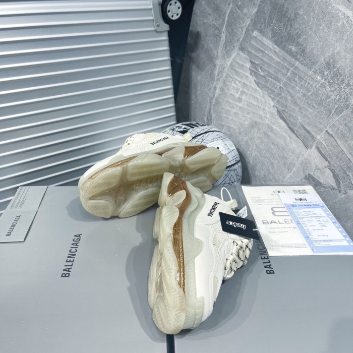 Balenciaga Triple S Clear Sole Sneaker Size 35-46  8-Color