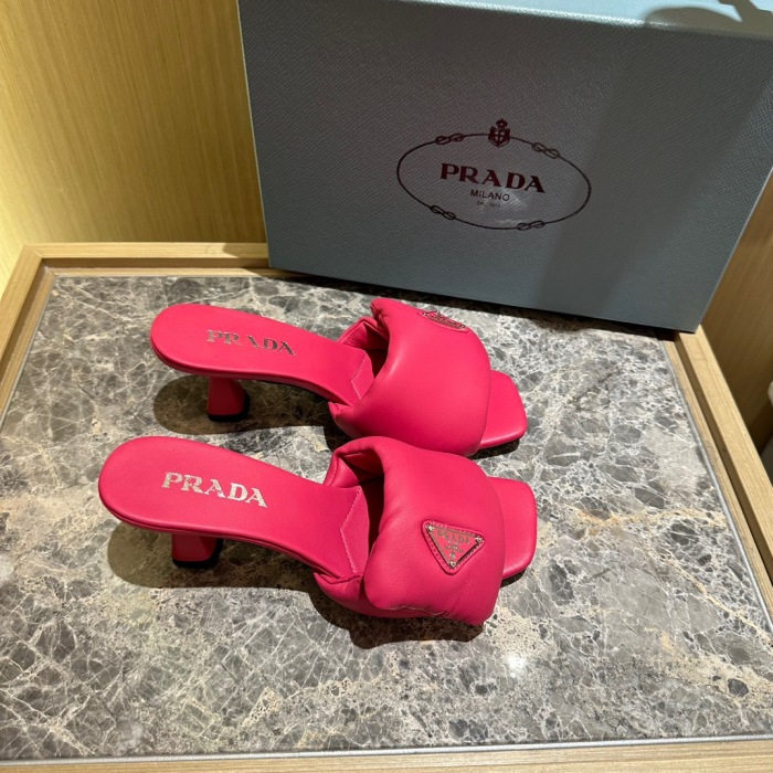 Prada Soft Padded Pumps  Size 35-41 7-Color