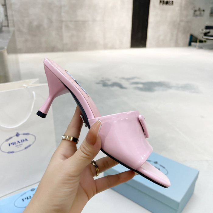 Prada Brushed Leather Pumps  Size 35-41 6-Color