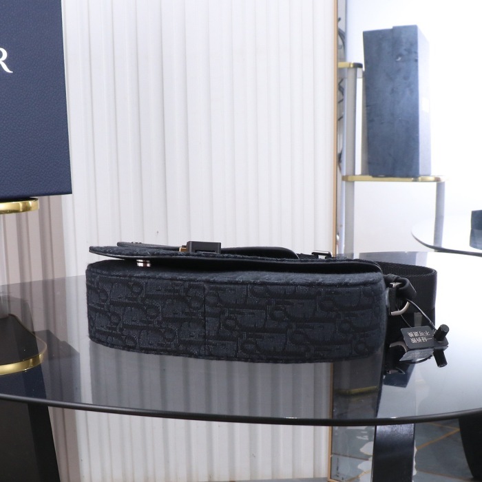 Dior Saddle Messenger Men Shoulder Bags Size 24.5*16.5*5.5cm