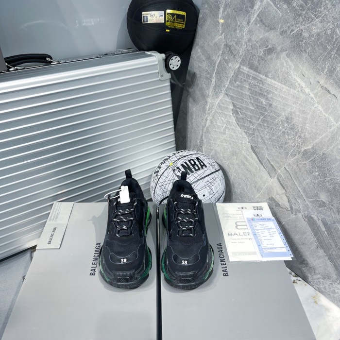 Balenciaga Triple S Clear Sole Sneaker Size 35-46  8-Color