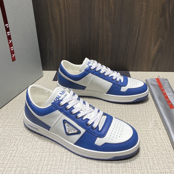 Prada Downtown Leather Sneaker Size 36-45   10-Color