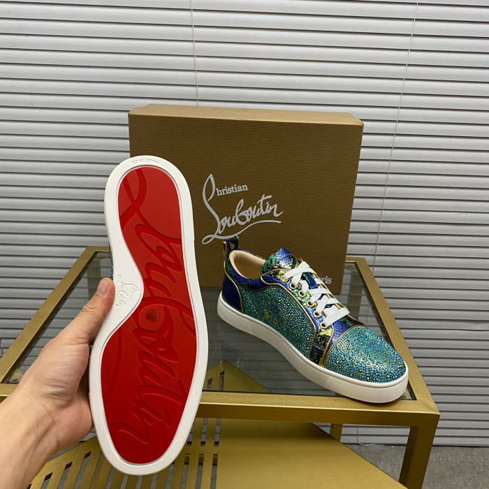 Christian Louboutin Louis Junior Sneaker Size 36-46  9-Color