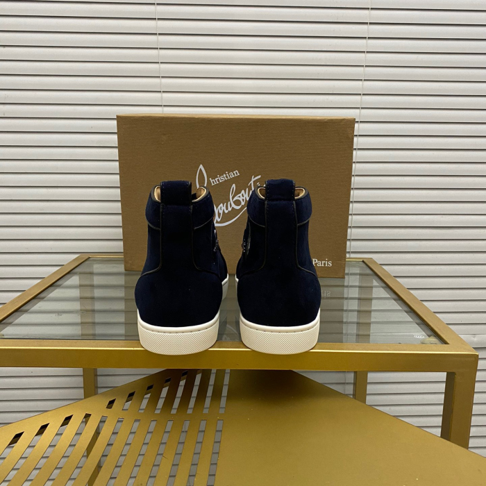 Christian Louboutin Louis High-Top Sneaker Size 36-46  7-Color