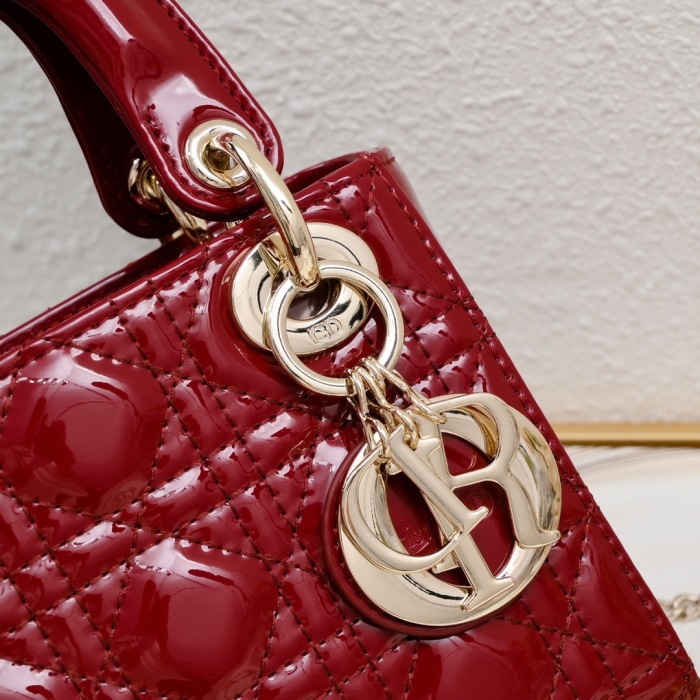 Dior Mini Lady Classic Women Shoulder Bags 17cm