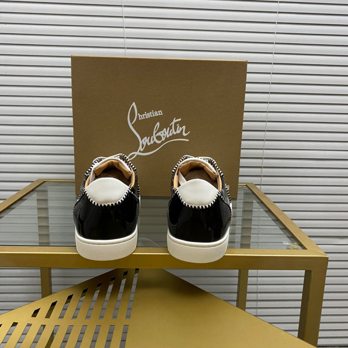 Christian Louboutin Louis Junior Spikes Sneaker Size 36-46  9-Color