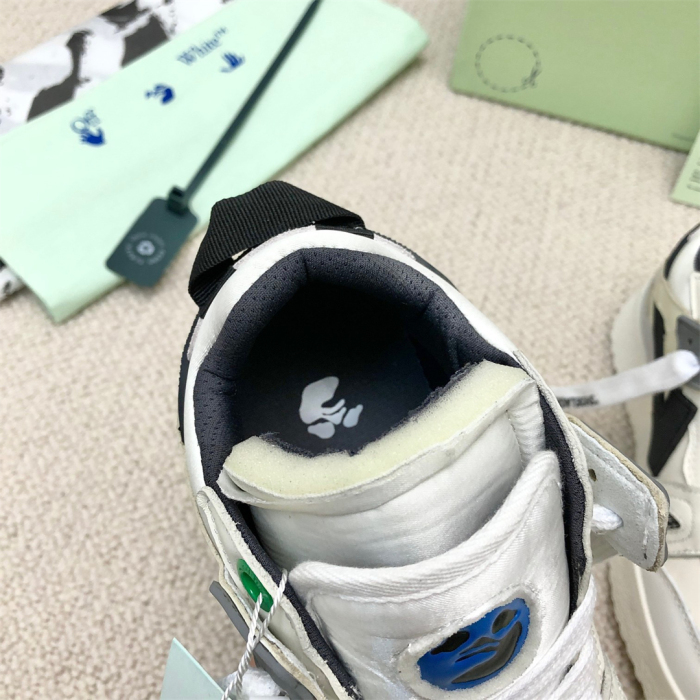 OFF White Midtop Sponge Sneaker Size 36-45   6-Color