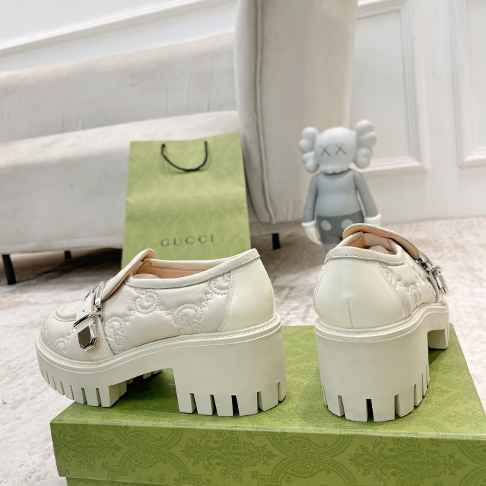 Gucci GG Matelassé Loafers Size 35-41 2-Color