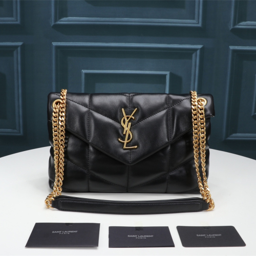 YSL Lou Lou Puffer Women Shoulder Bags Size 29*17*11cm