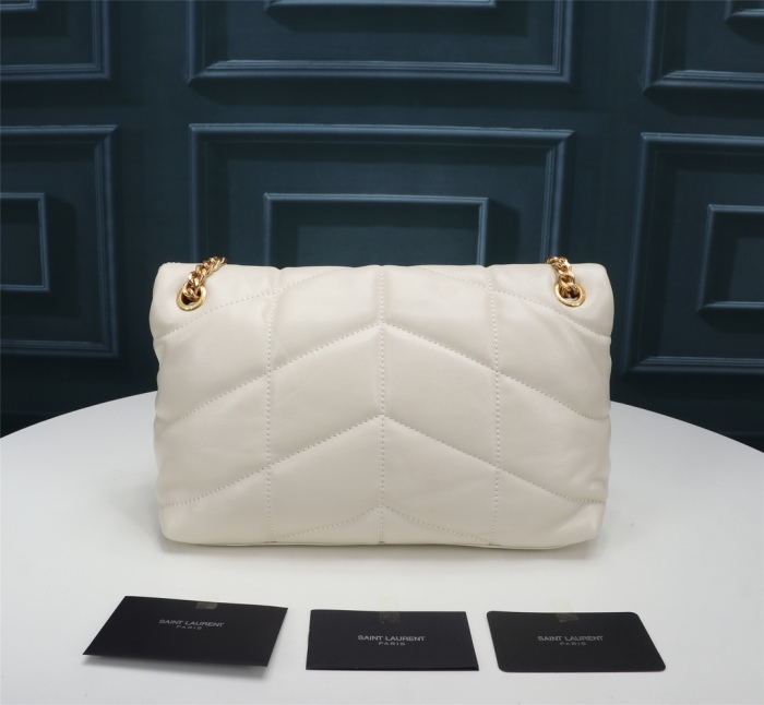YSL Lou Lou Puffer Women Shoulder Bags Size 29*17*11cm
