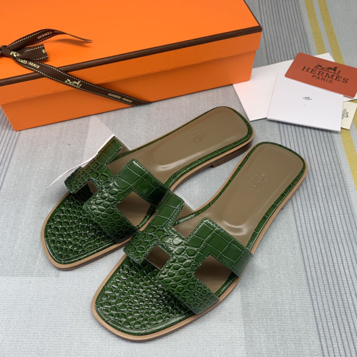 Hermes Oran Slippers Size 35-41  12-Color
