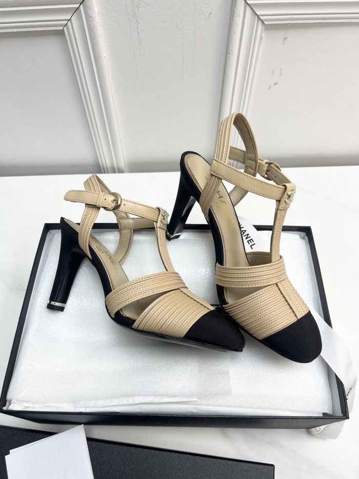 Chanel Open Pumps Size 35-41 3-Color