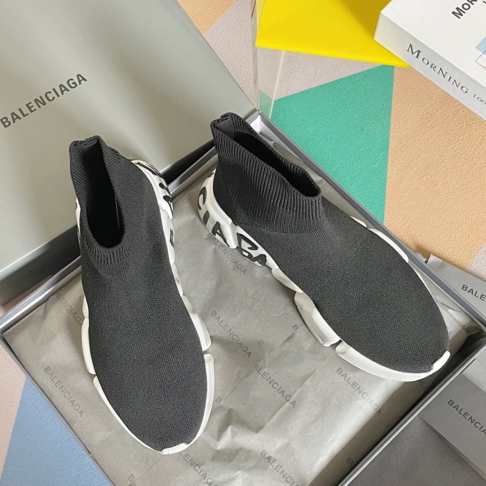 Balenciaga Speed 2.0 Graffiti Sneaker Size 35-45  5-Color