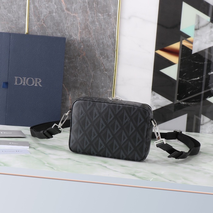 Dior Oblique Galaxy Men Shoulder Bags Size 22*15*6cm