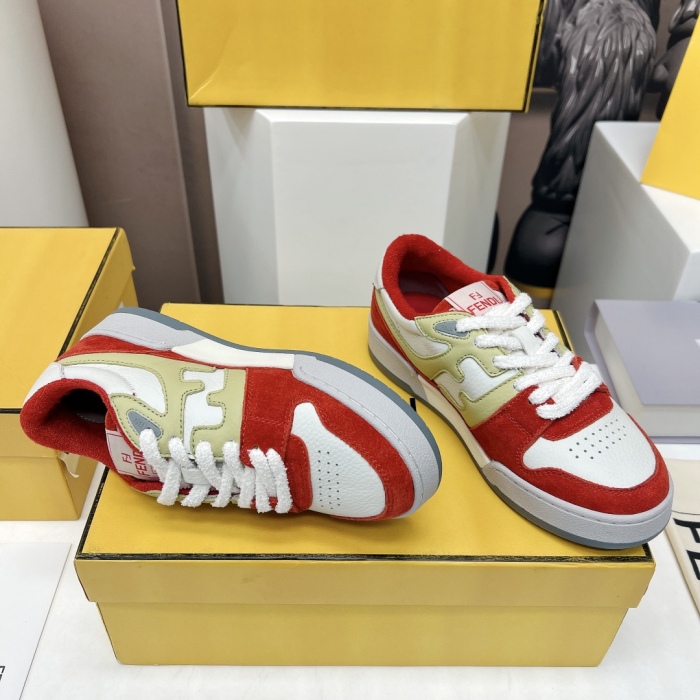 Fendi Match Low Top Sneaker Size 35-45  4-Color