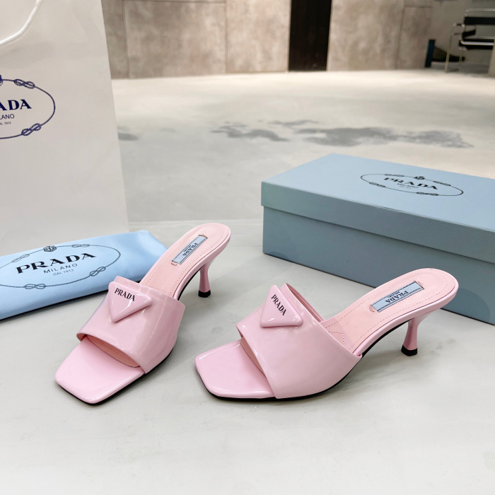 Prada Brushed Leather Pumps  Size 35-41 6-Color