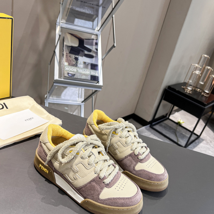Fendi Match Low Top Sneaker Size 35-45  4-Color