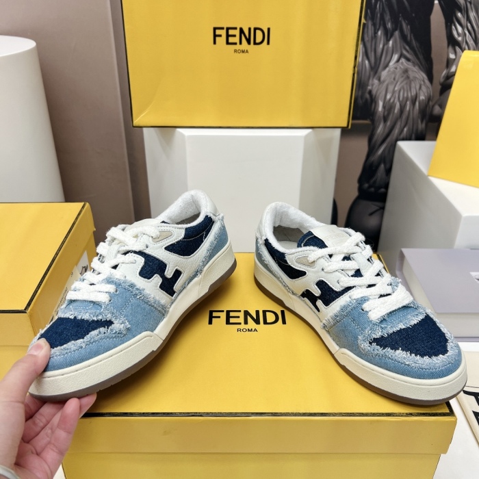 Fendi Match Low Top Sneaker Size 35-45  4-Color