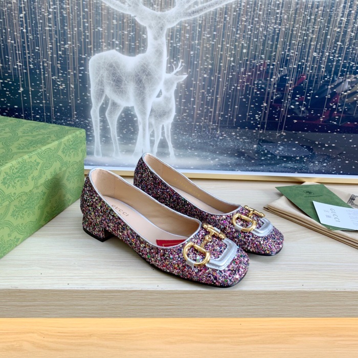 Gucci With Horsebit Pumps Size 35-41 5-Color
