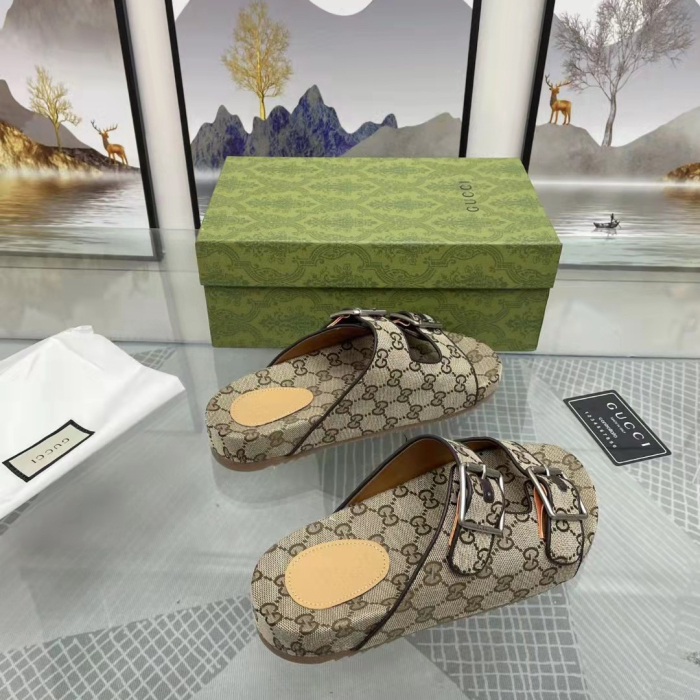 Gucci Sandal Slippers with Straps Size 39-46 5-Color