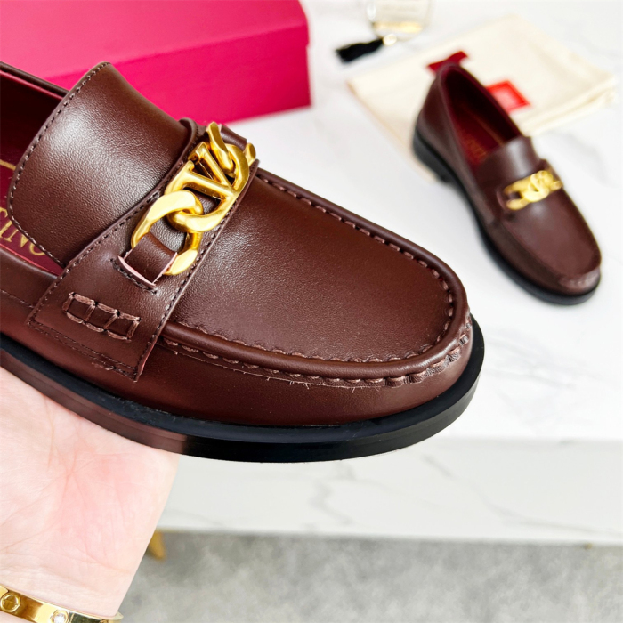Valentino Volgo Chain Loafer Size 36-45   4-Color