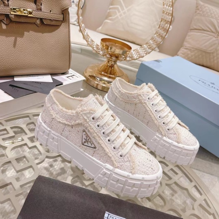 Prada Gabardine Sneaker Size 35-40   4-Color