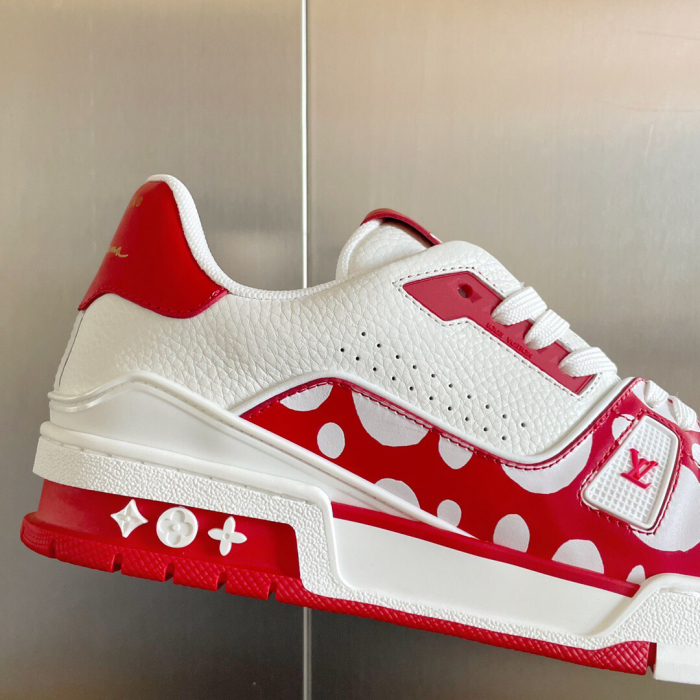 Louis Vuitton x YK LV Trainer Sneaker for Men Size 39-45   3-Color