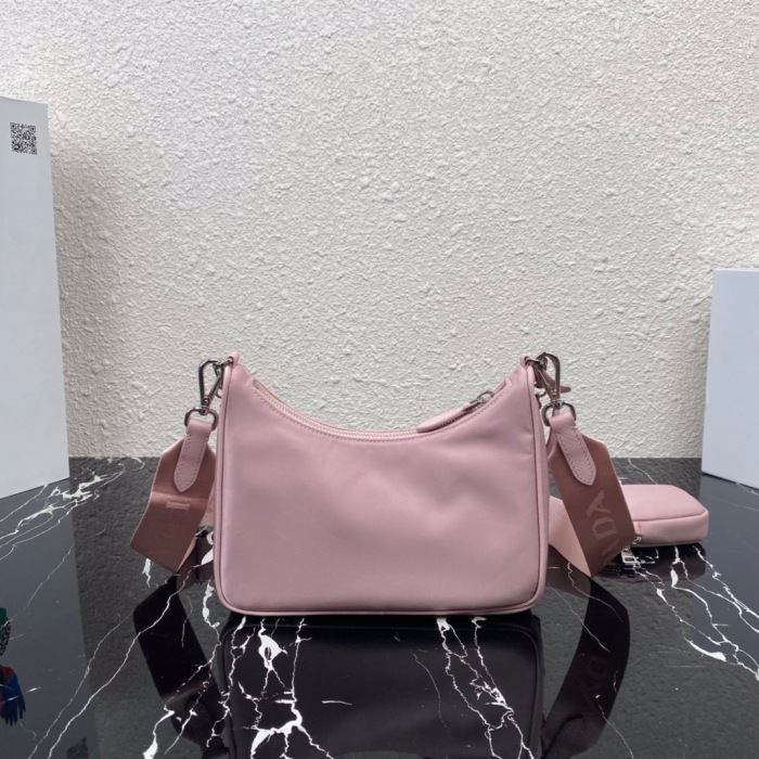 Prada 1BH204 Redition 2005 Women Bags Canvas 22*12*6cm
