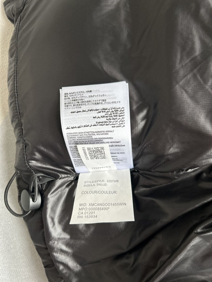Canada Goose E2257WB Cypress Women Winter Vest Size XS-XL