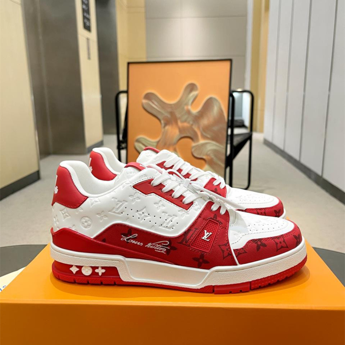Louis Vuitton LV Trainer 3D #54 Signature Sneaker Size 36-46   6-Color