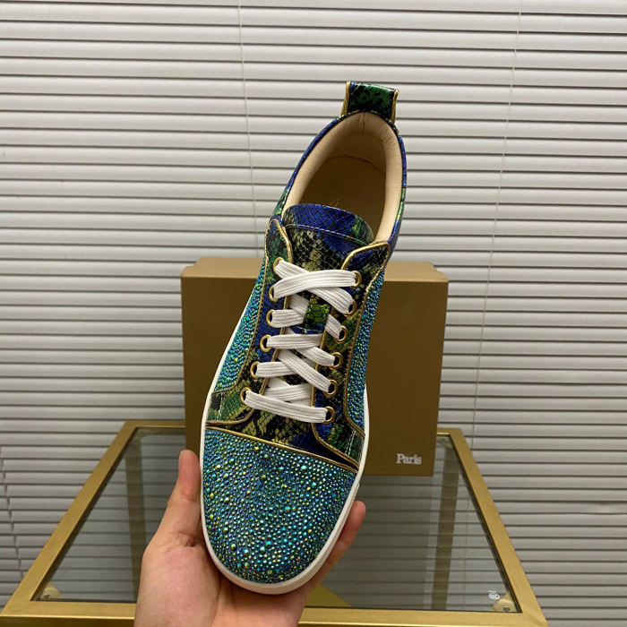 Christian Louboutin Louis Junior Sneaker Size 36-46  9-Color