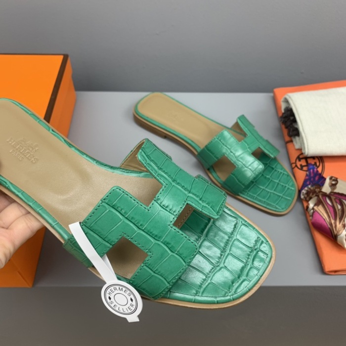 Hermes Oran Slippers Size 35-41  9-Color